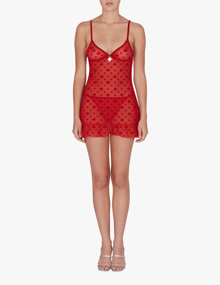 rinascente Chiara Ferragni Sottoveste in cotone - rosso