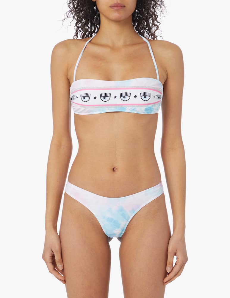 rinascente Chiara Ferragni Top fascia bikini - bianco