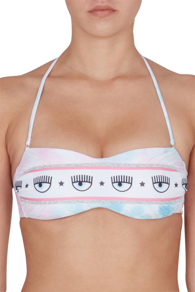rinascente Chiara Ferragni Top fascia bikini - bianco