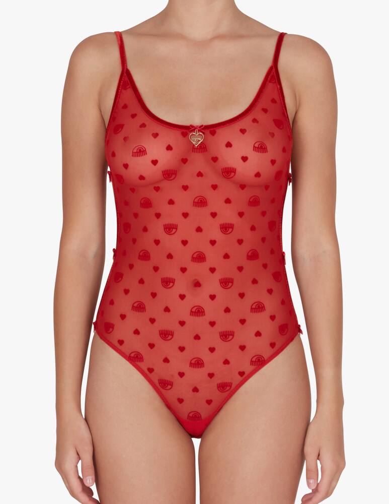 rinascente Chiara Ferragni Cotton body - red