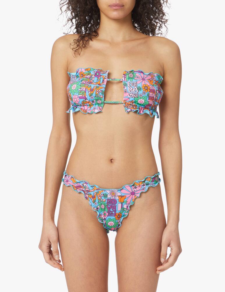 rinascente Chiara Ferragni Brazilian bikini bottom - light blue