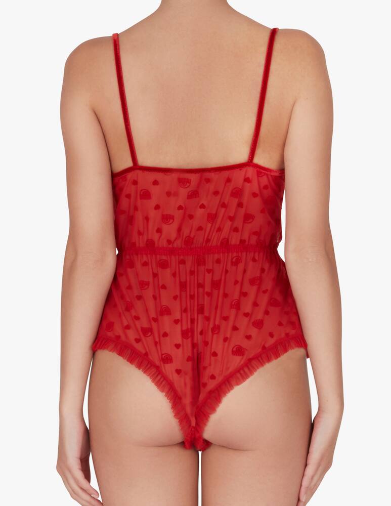 rinascente Chiara Ferragni Body Babydoll - rosso