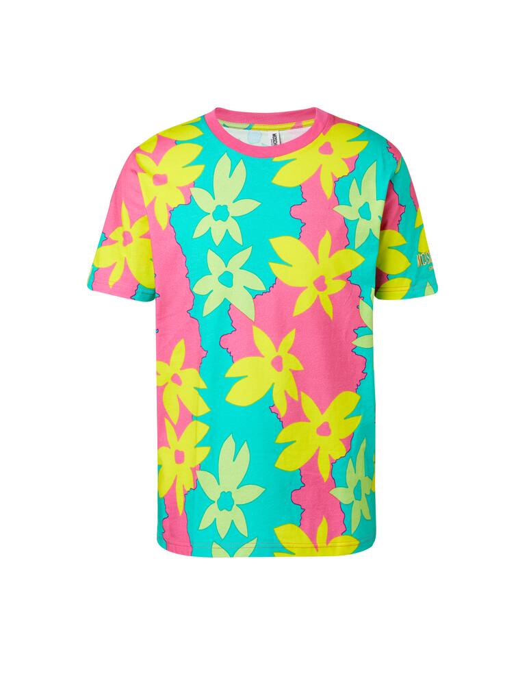 rinascente Moschino Maglietta allover fiori - multicolor
