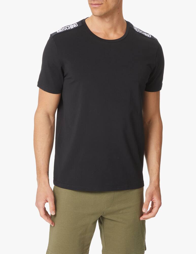 rinascente Moschino Pima short sleeve t-shirt - black