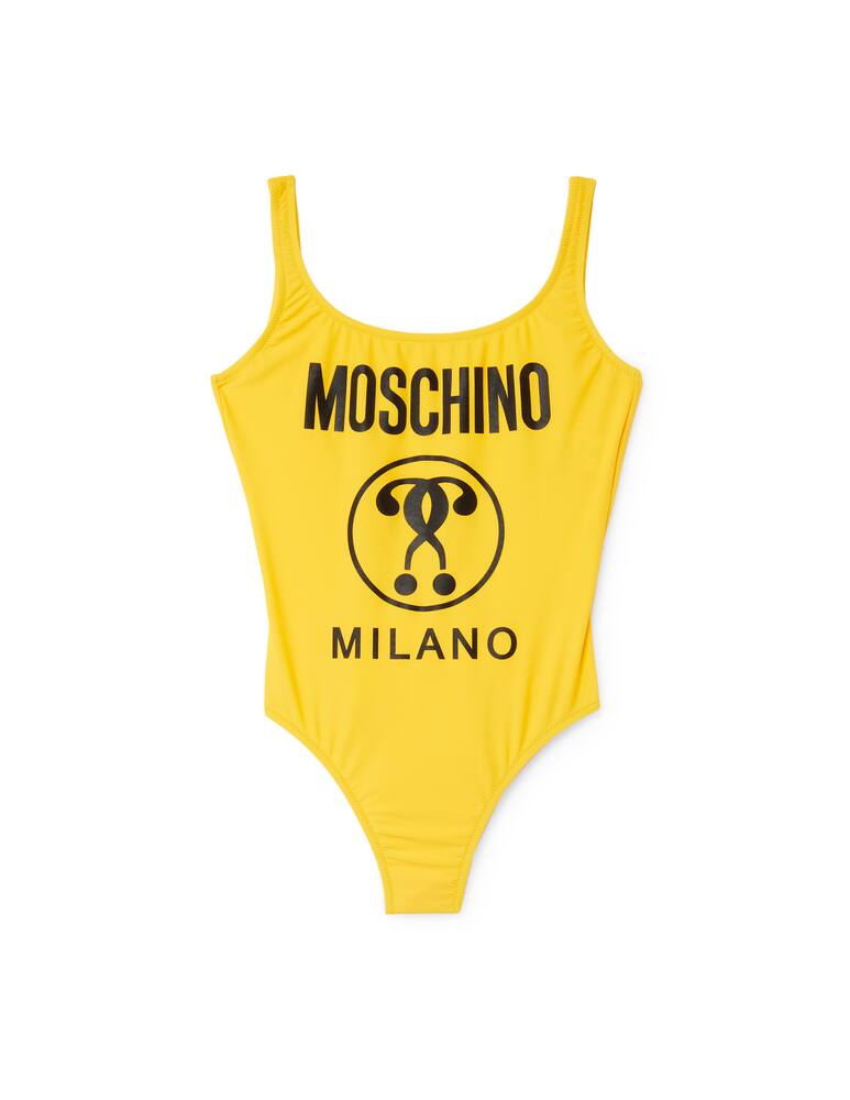 rinascente Moschino Olympic one-piece swimsuit - yellow