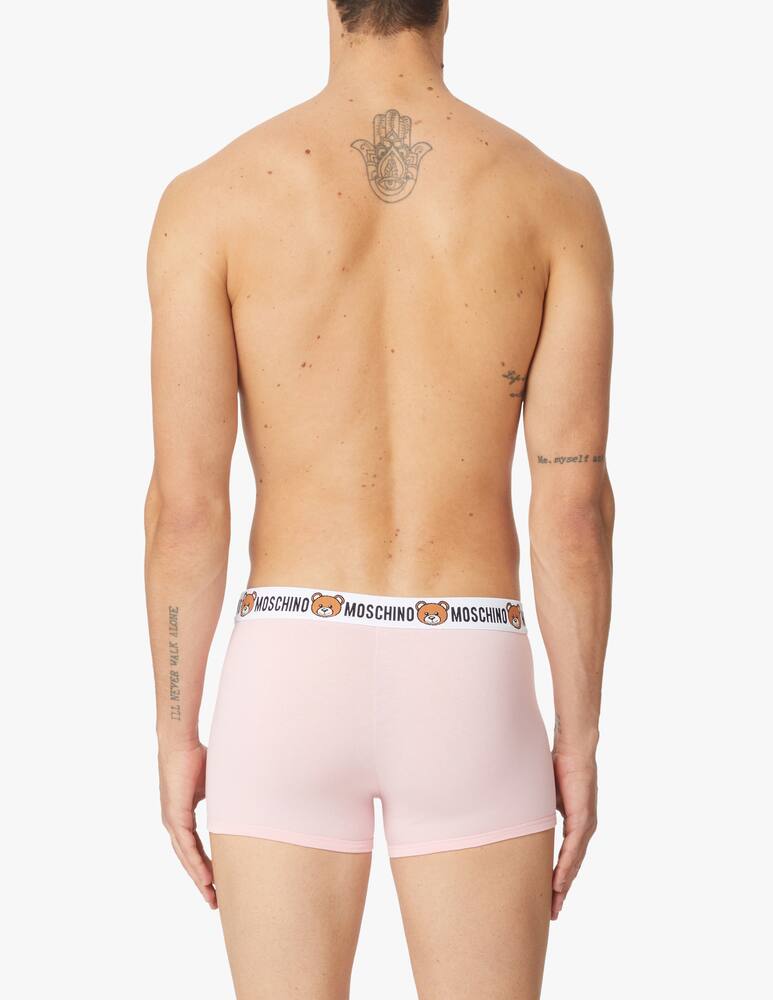 rinascente Moschino Box set bipack teddy boxers - pink