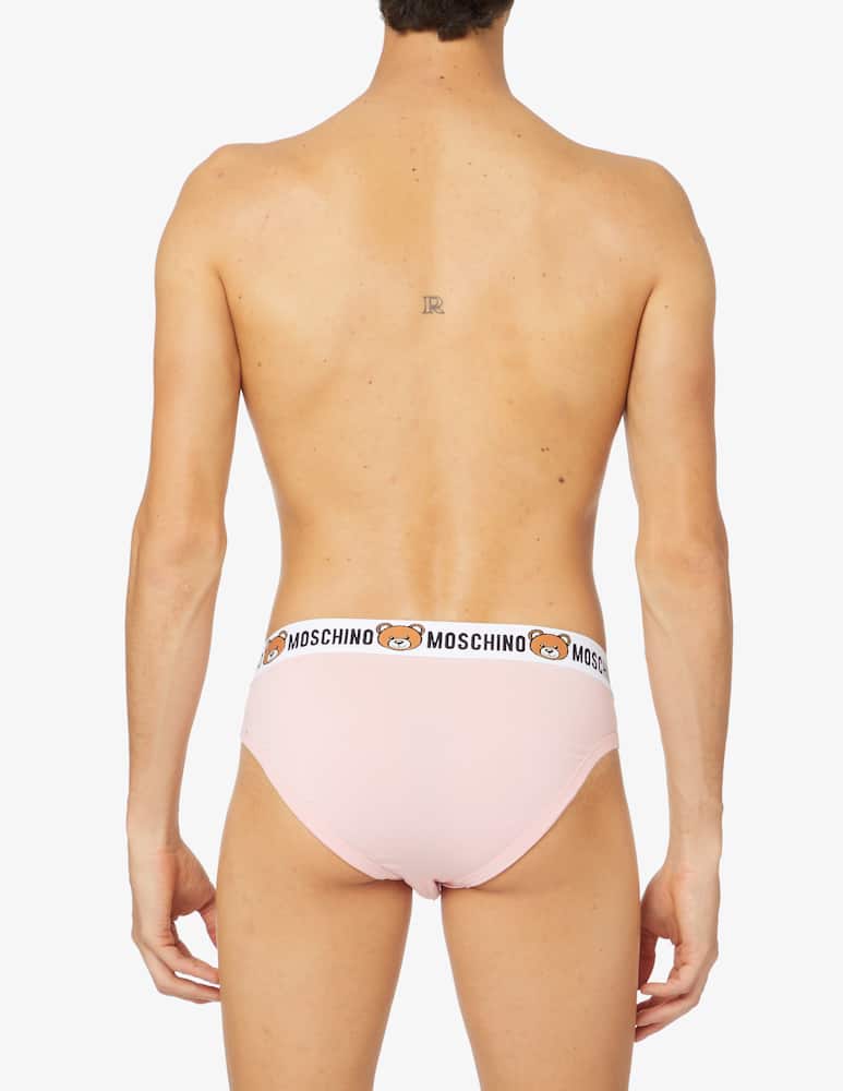 rinascente Moschino Set bipack slip teddy - rosa