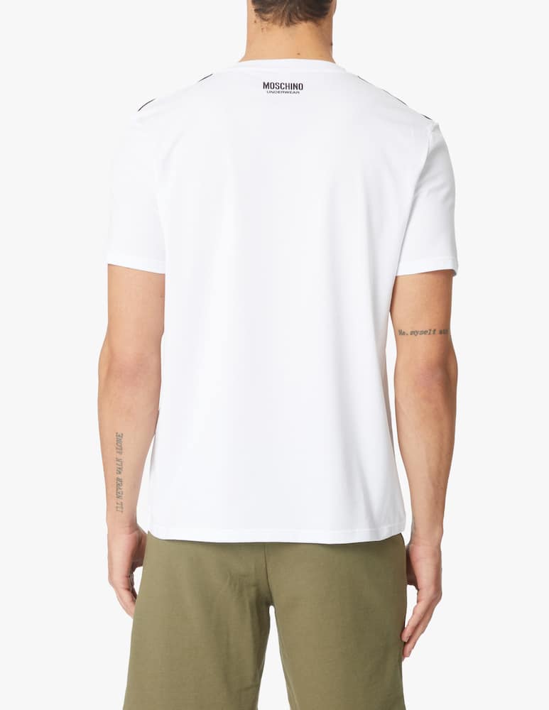 rinascente Moschino Maglietta manica corta pima - bianco