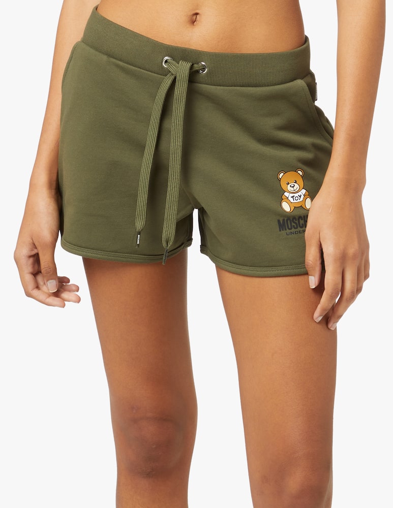 rinascente Moschino Cotton shorts - olive