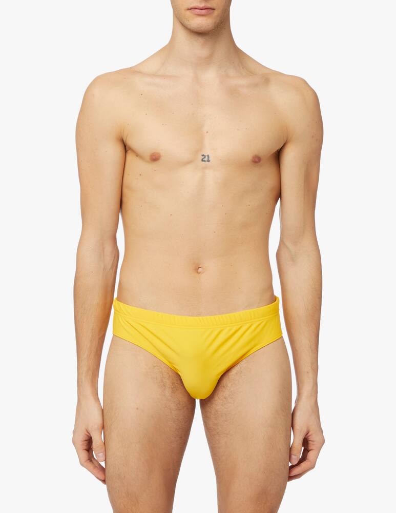 rinascente Moschino Slip parrots - giallo