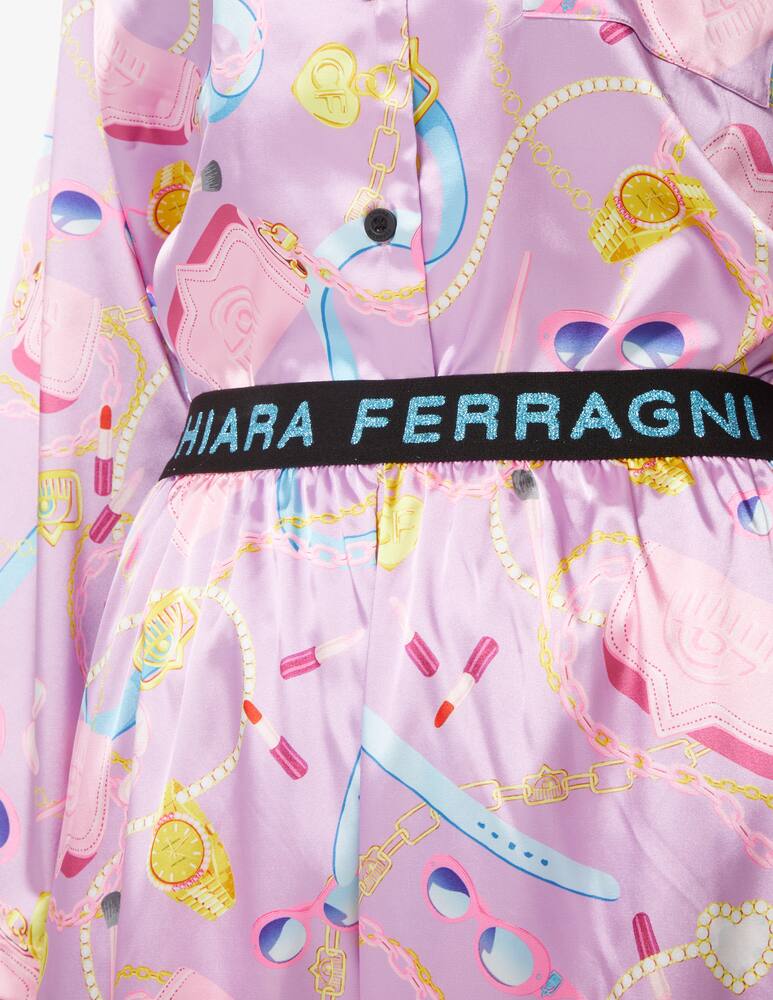 rinascente Chiara Ferragni Pigiama a manica lunga - Viola