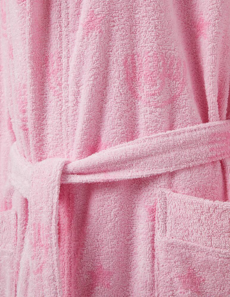 rinascente Chiara Ferragni Accappatoio in cotone con cintura - Rosa