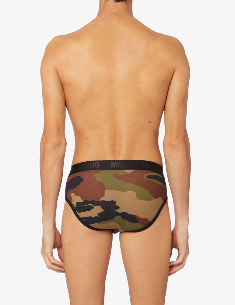 rinascente Moschino Cotton briefs - Military