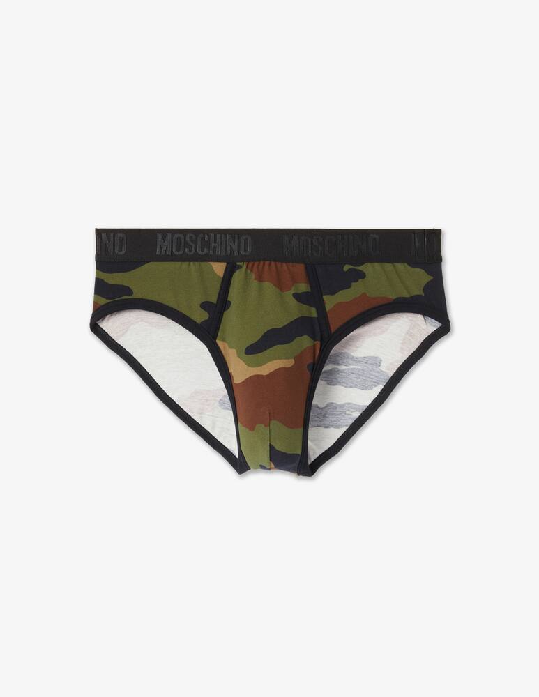 rinascente Moschino Cotton briefs - Military