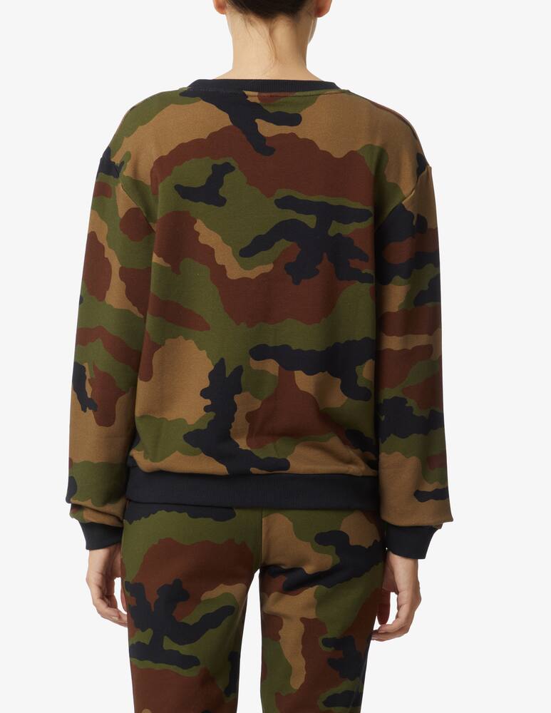 rinascente Moschino Felpa in cotone - Military