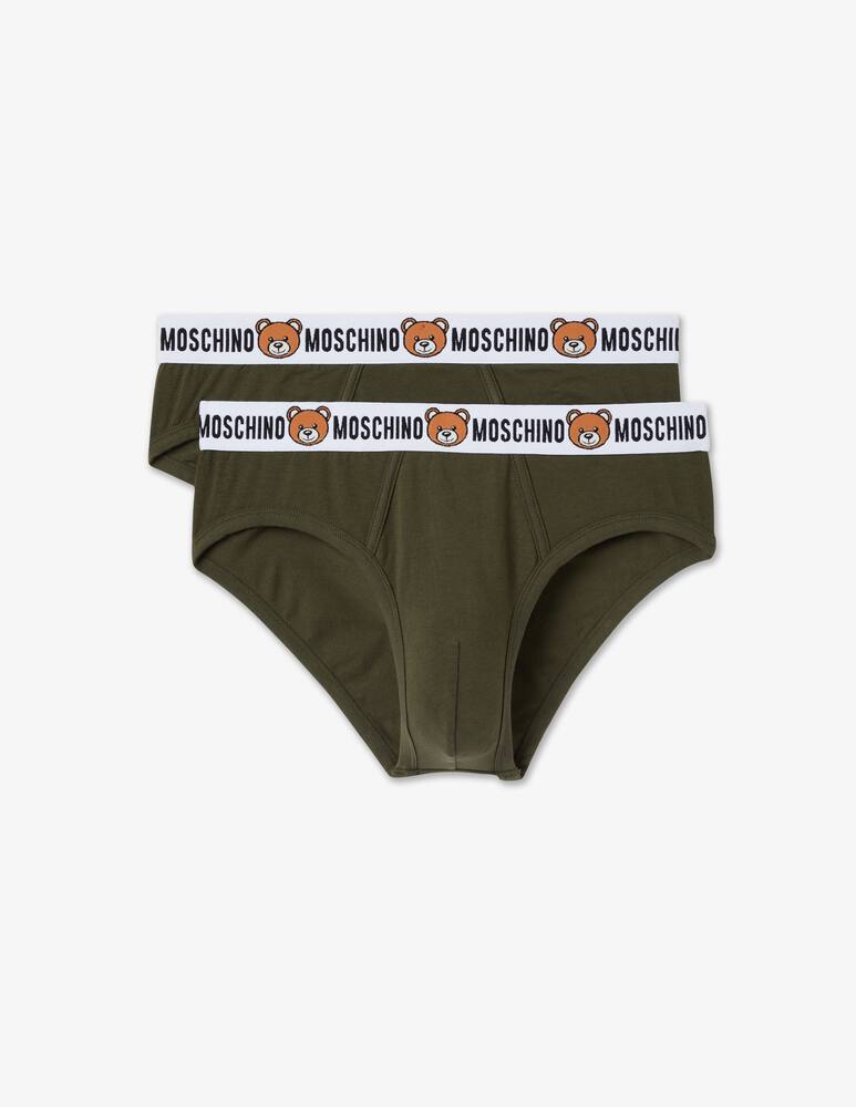 rinascente Moschino Slip in cotone - Verde