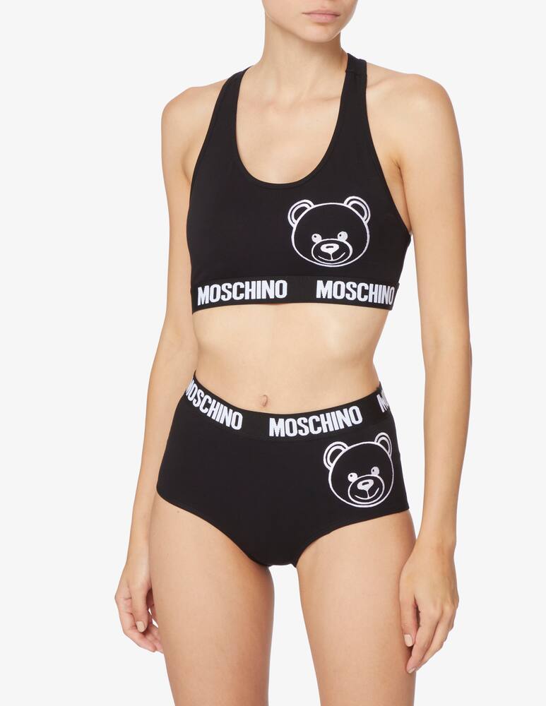 rinascente Moschino  Top in cotone - Nero