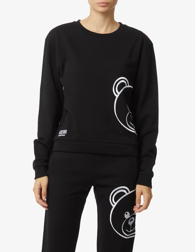 rinascente Moschino Cotton sweatshirt - Black