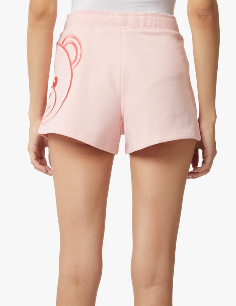 rinascente Moschino Pantalone corto in felpa - Rosa