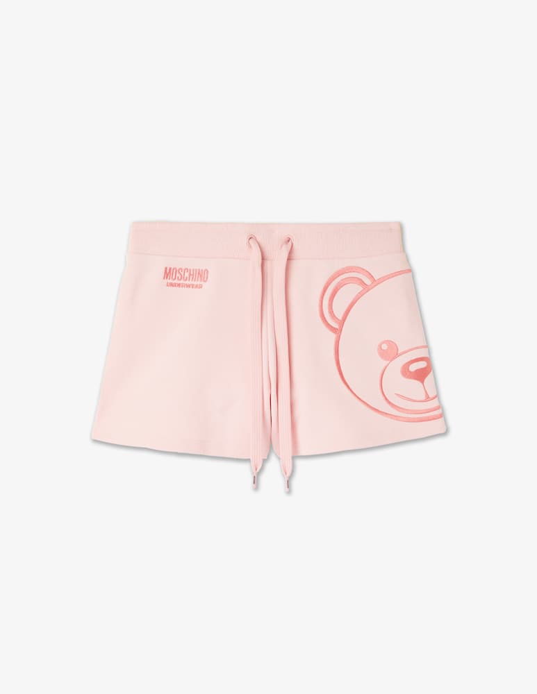 rinascente Moschino Pantalone corto in felpa - Rosa