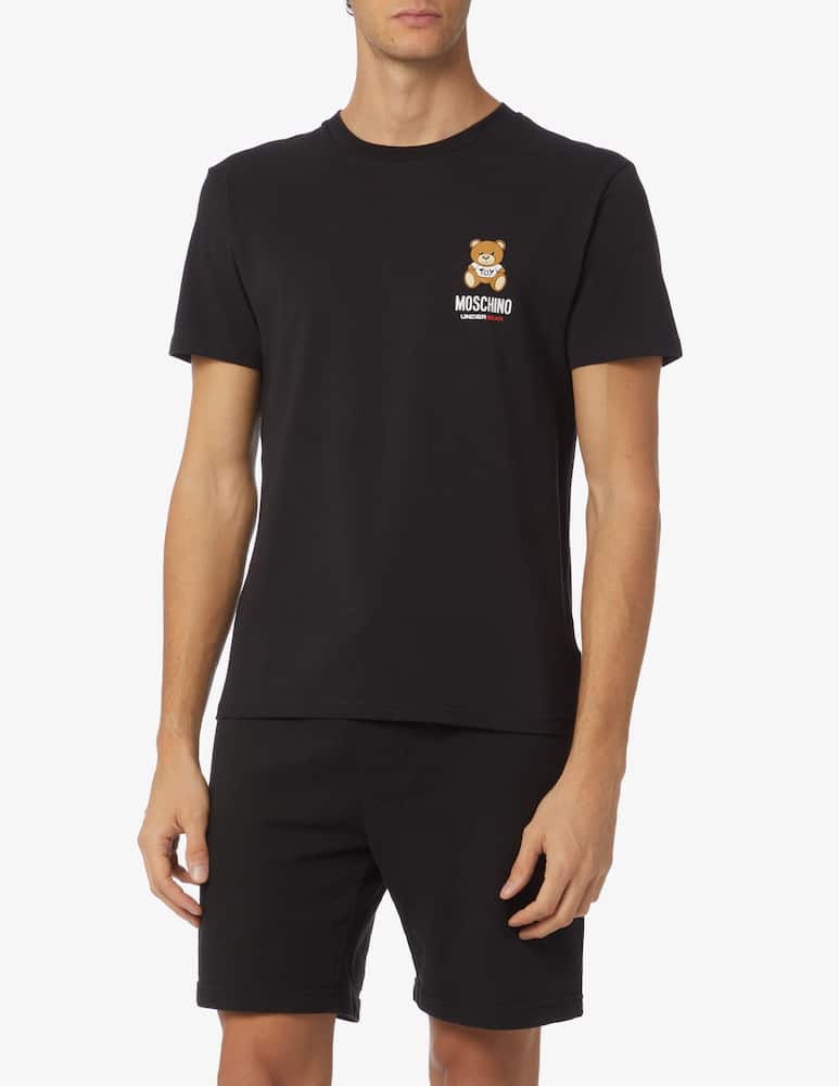 rinascente Moschino Roundneck t-shirt - Black