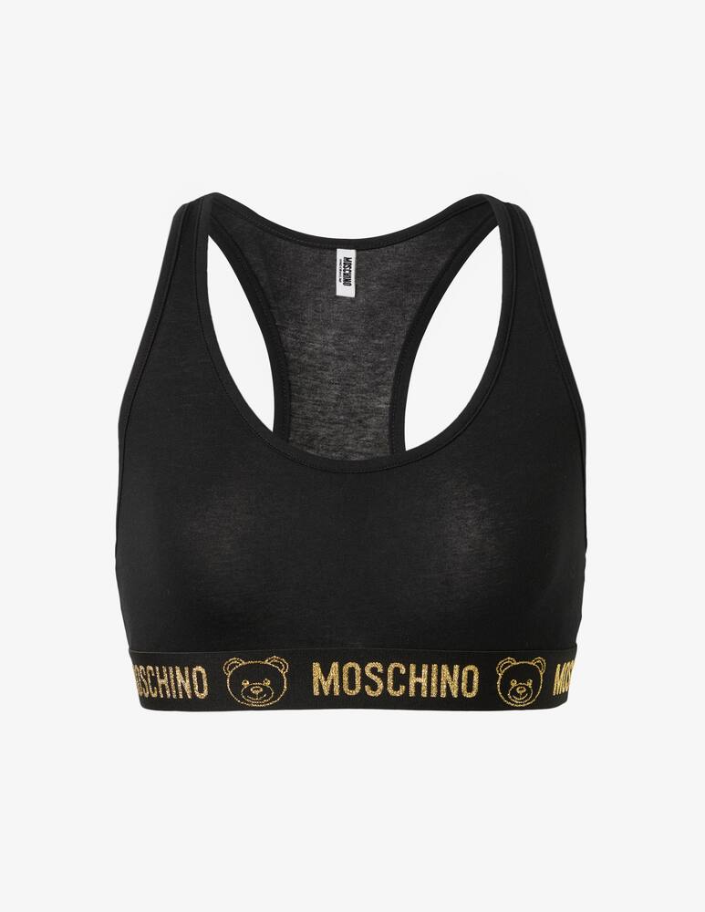 rinascente Moschino Set top e slip - Nero