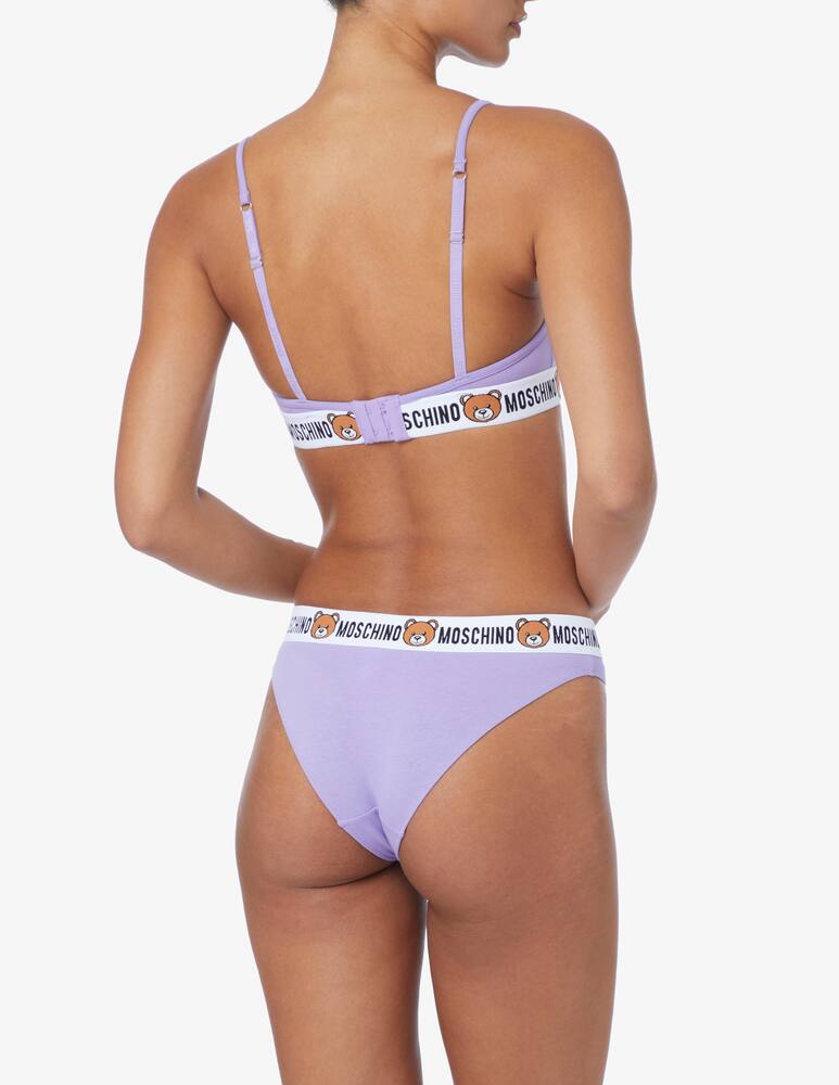 rinascente Moschino Triangle bra - Lilac