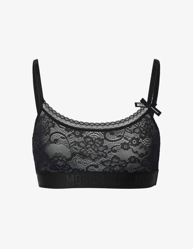 Moschino Bandeau lace bra - Black - picture 1 Moschino Bandeau lace bra - Black - picture 1