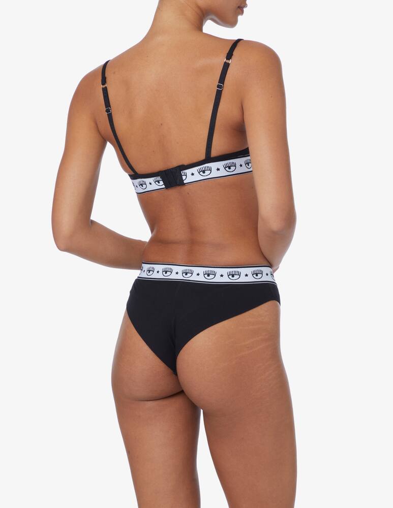 rinascente Chiara Ferragni Brazilian underwear 2 pack - Black
