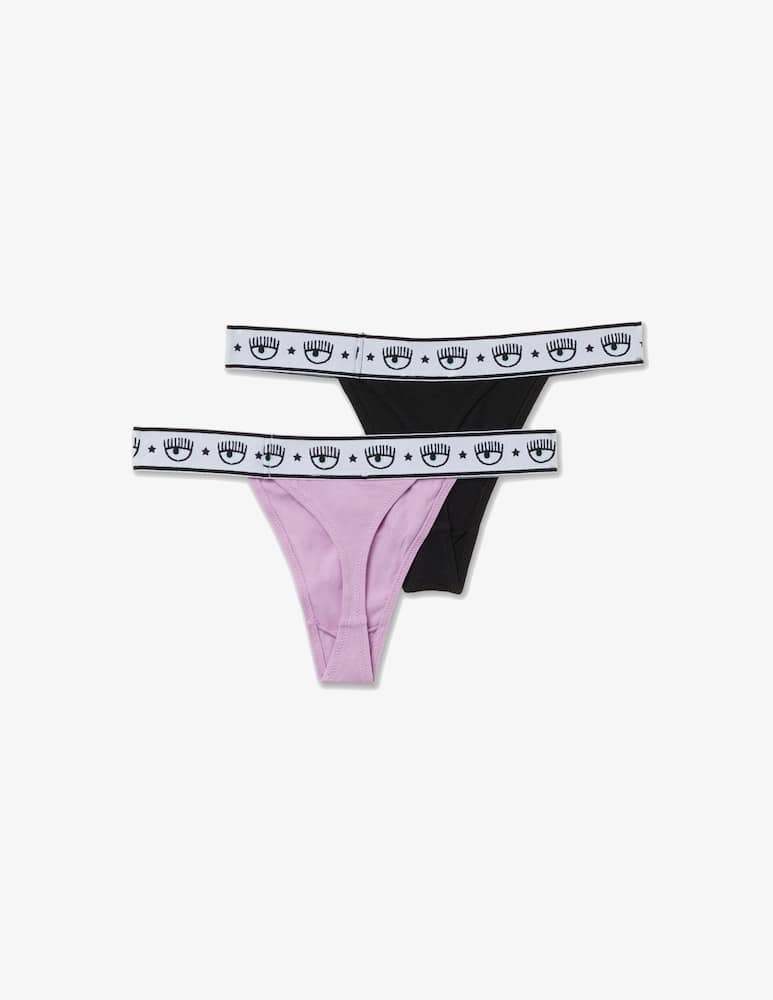 rinascente Chiara Ferragni Perizoma slip confezione da 2 - Rosa