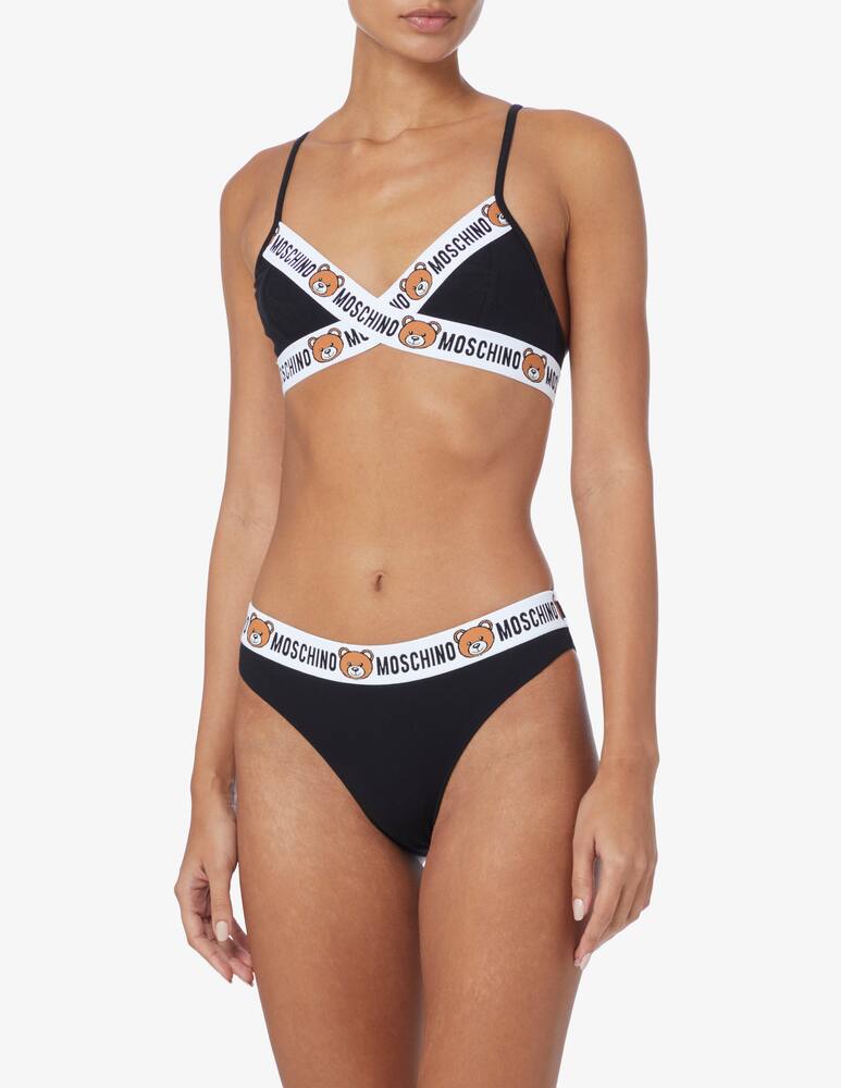 rinascente Moschino Reggiseno a triangolo - Nero