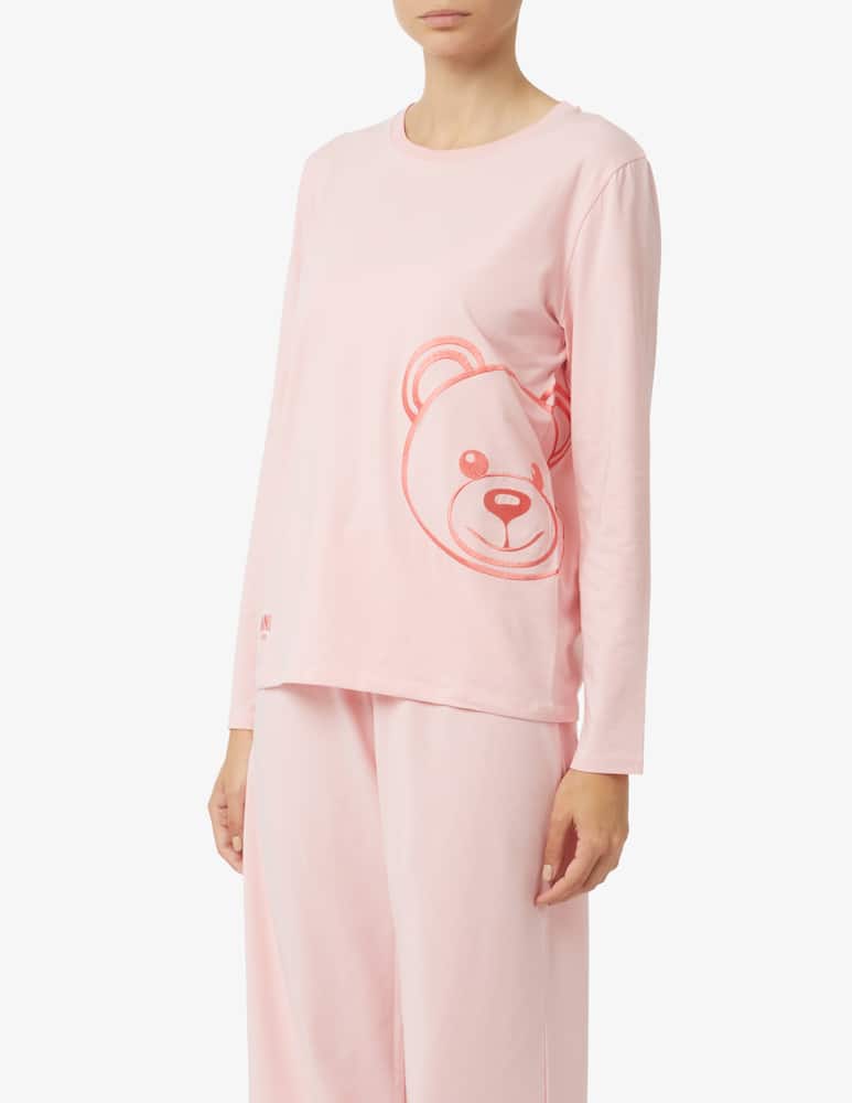 rinascente Moschino Maglietta a maniche lunghe - Rosa