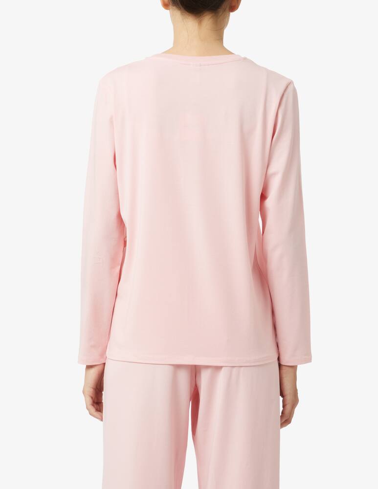 rinascente Moschino Maglietta a maniche lunghe - Rosa