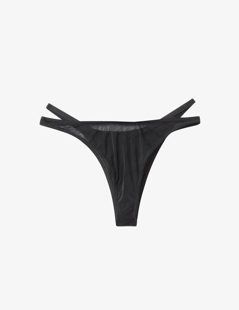 rinascente Chiara Ferragni Thong underwear - Black