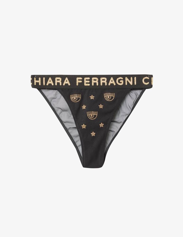 rinascente Chiara Ferragni Brazilian underwear - Black