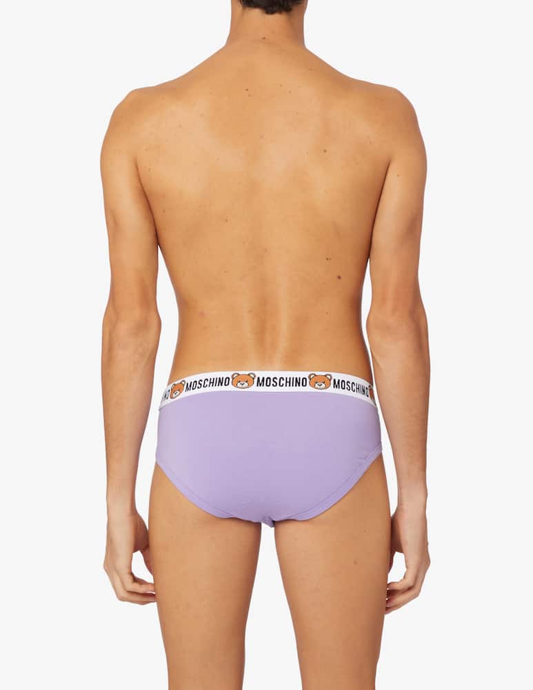 rinascente Moschino Slip in cotone - Bianco