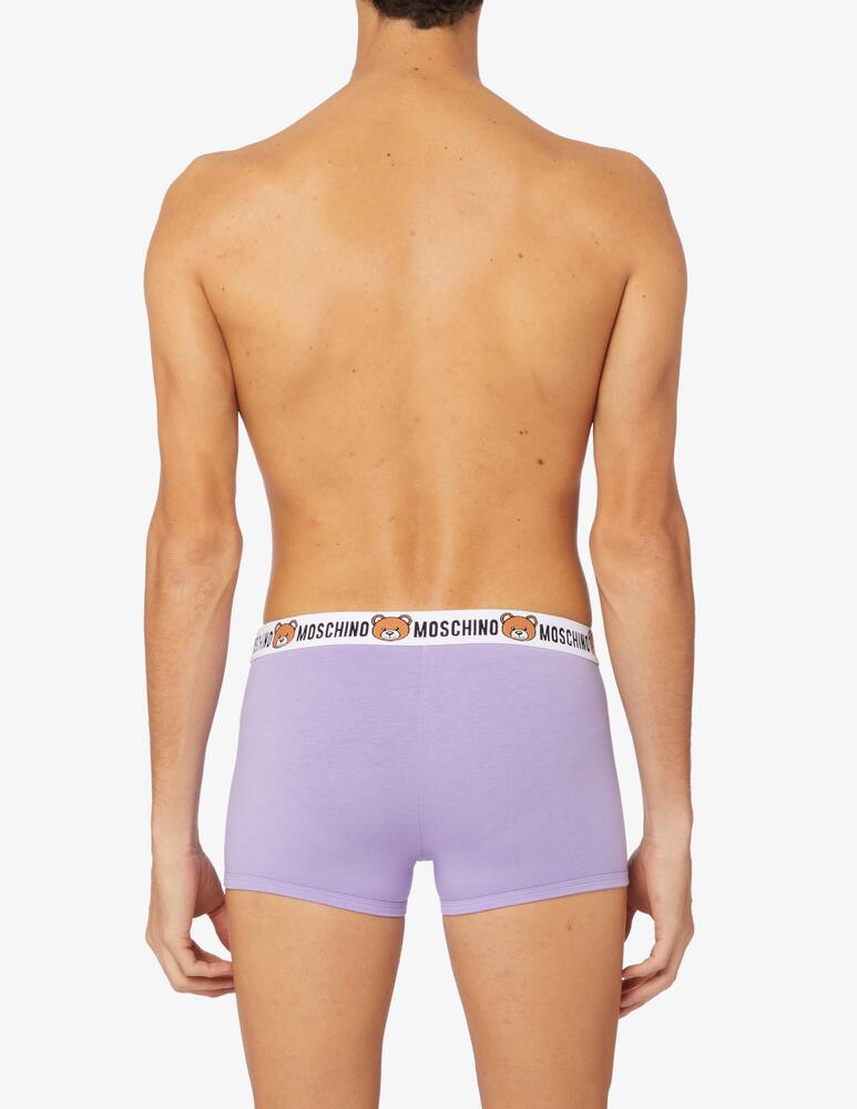 rinascente Moschino Boxer in cotone - Lilla