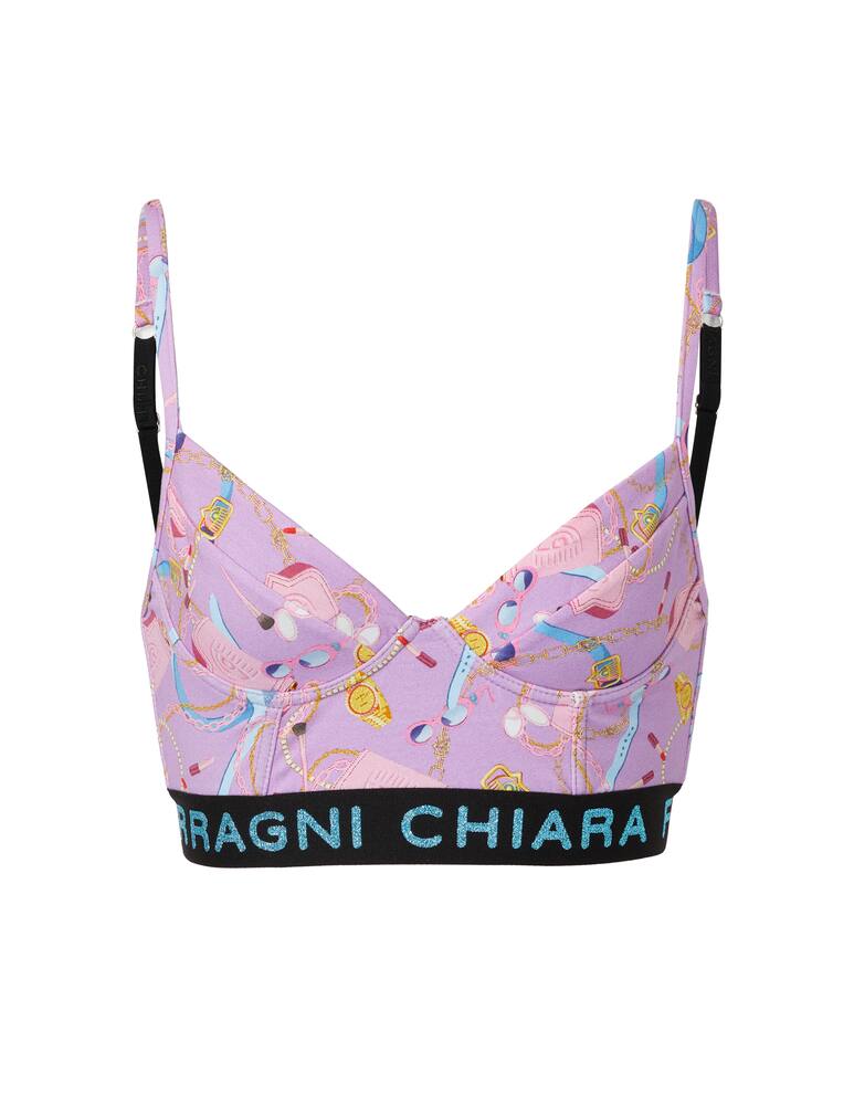 Chiara Ferragni Reggiseno bustier - Rosa - immagine 1 Chiara Ferragni Reggiseno bustier - Rosa - immagine 1