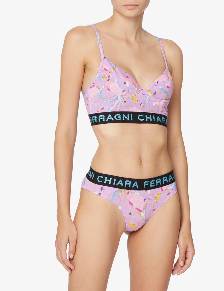 Chiara Ferragni Reggiseno bustier - Rosa - immagine 2 Chiara Ferragni Reggiseno bustier - Rosa - immagine 2