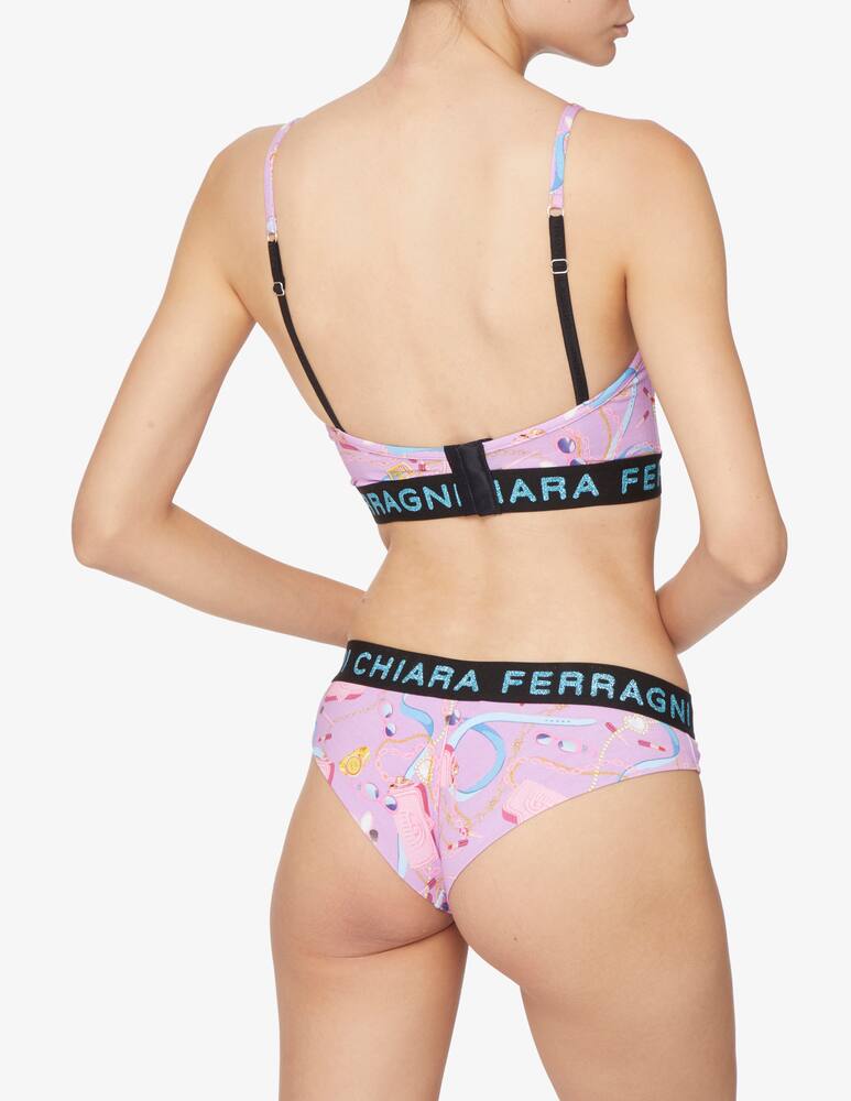 Chiara Ferragni Reggiseno bustier - Rosa - immagine 3 Chiara Ferragni Reggiseno bustier - Rosa - immagine 3