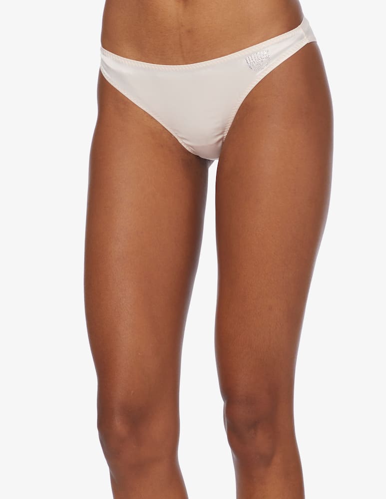 rinascente Chiara Ferragni Slip brasiliana in raso - Rosa