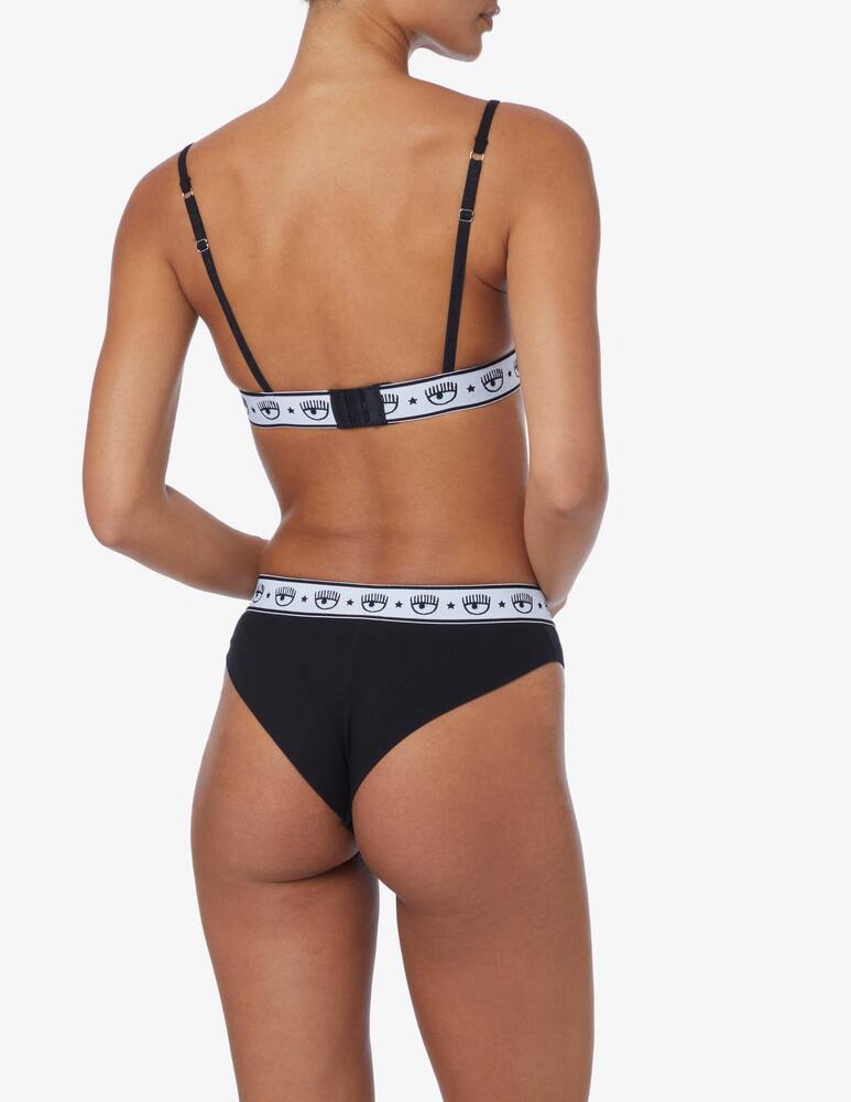 rinascente Chiara Ferragni Triangle bra - Black