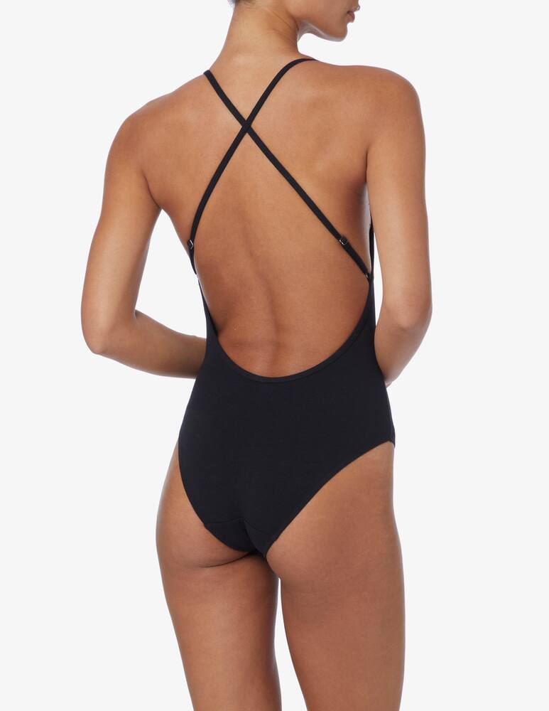 rinascente Chiara Ferragni Cotton bodysuit - Black