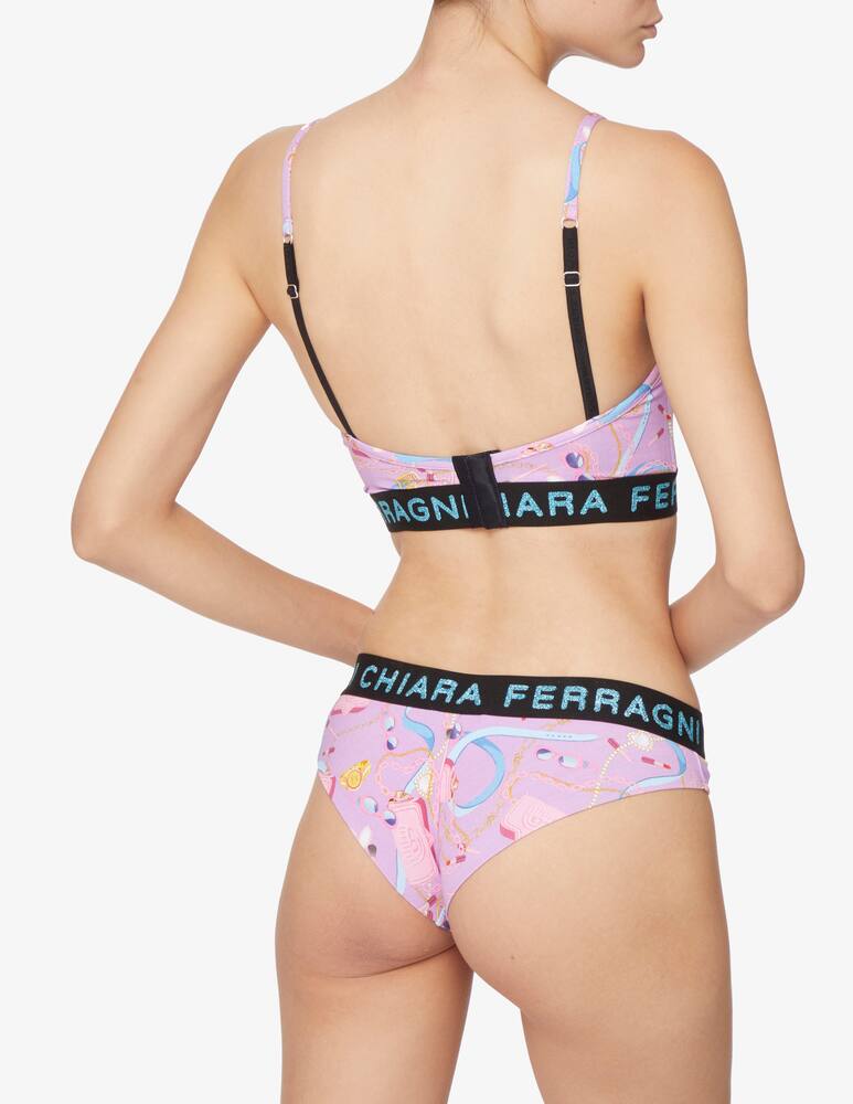 rinascente Chiara Ferragni Brazilian underwear - Pink