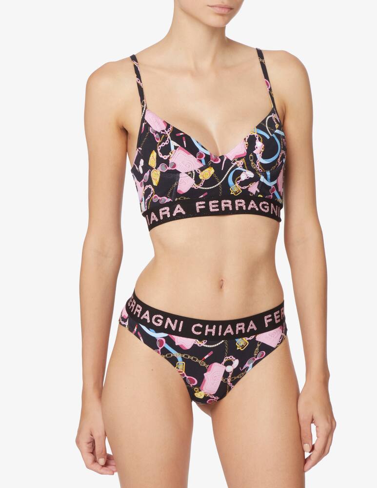 rinascente Chiara Ferragni Brazilian underwear - Black