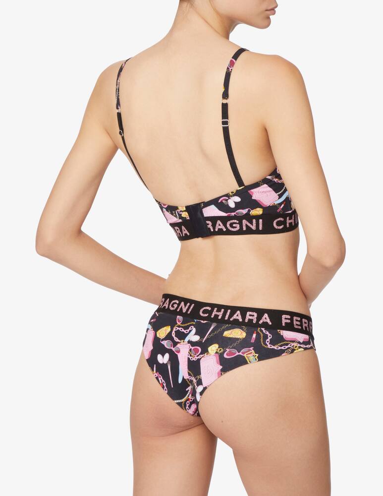 rinascente Chiara Ferragni Brazilian underwear - Black