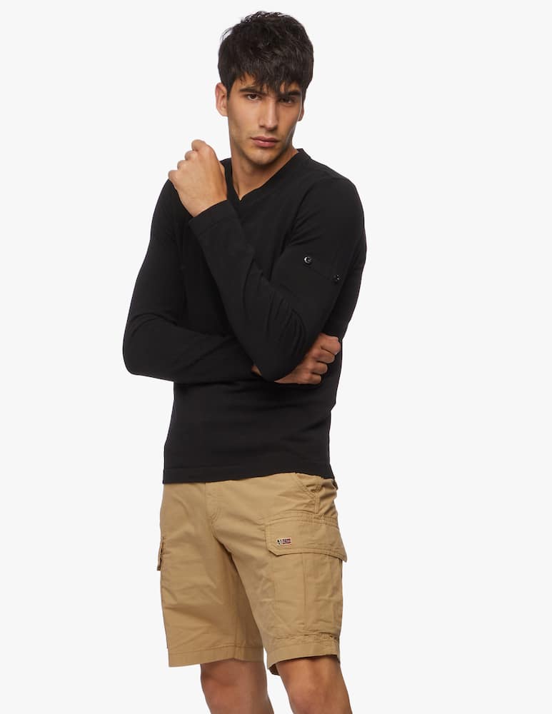 rinascente Napapijri Bermuda Cargo Popeline Noto Noto