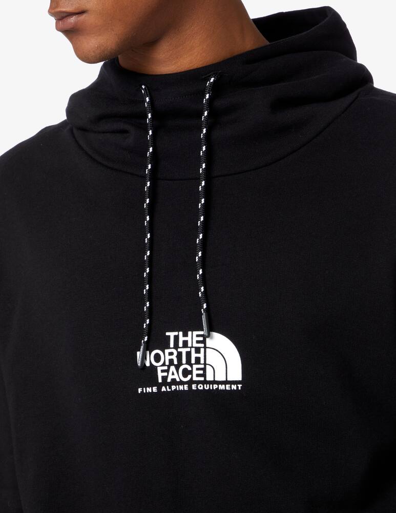 rinascente The North Face Alpine cotton logo hoodie - Black