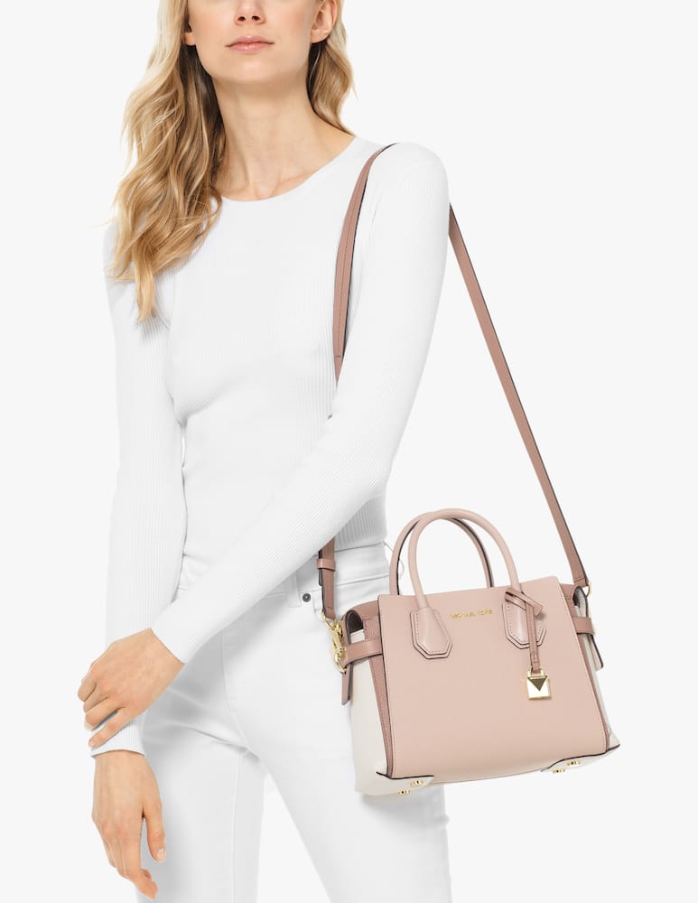 rinascente Michael Michael Kors Mercer Belted Medium Borsa Satchel