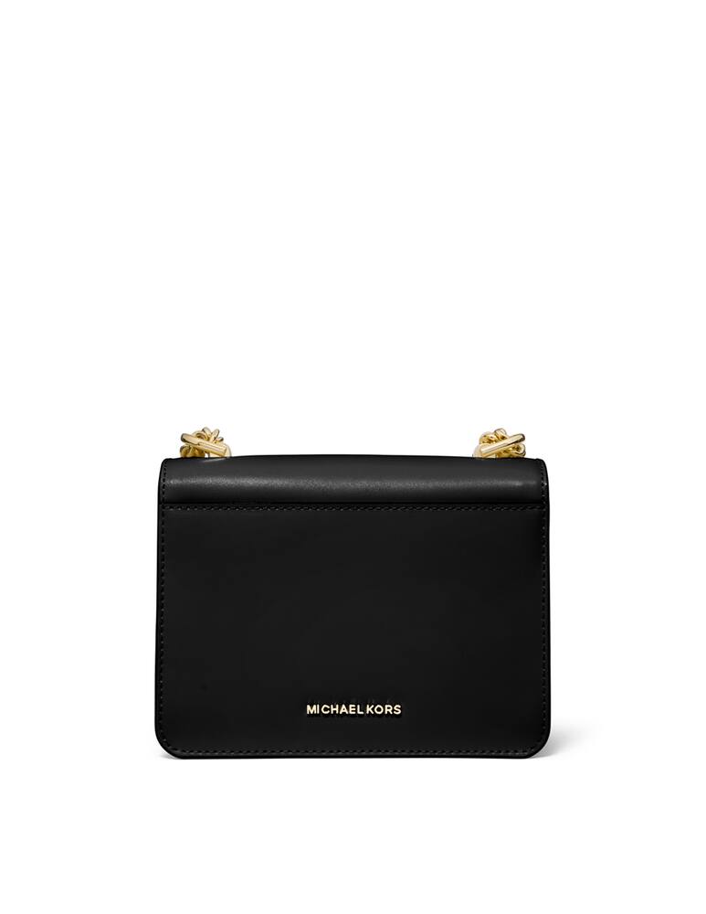 rinascente Michael Michael Kors Jade extra small leather crossbody bag - black